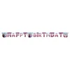 Globos Europe B.V. Frozen 2 Happy Birthday Banner - Merchandise