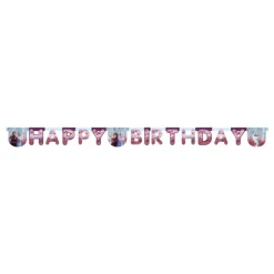Globos Europe B.V. Frozen 2 Happy Birthday Banner - Merchandise