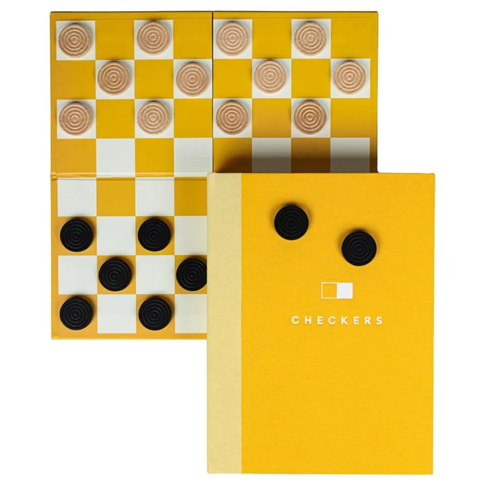 Ohlsson & Lohaven AB Game In A Book Checkers