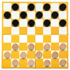 Ohlsson & Lohaven AB Game In A Book Checkers