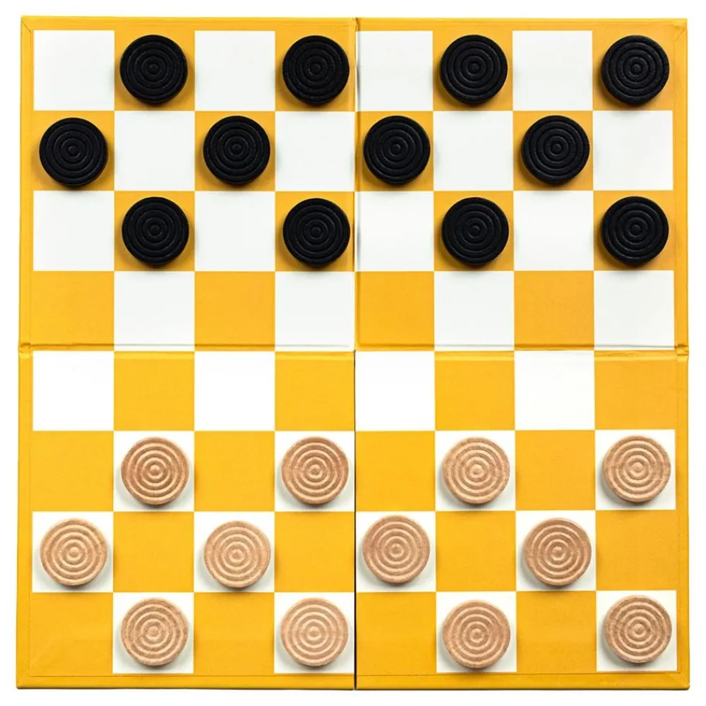 Ohlsson & Lohaven AB Game In A Book Checkers