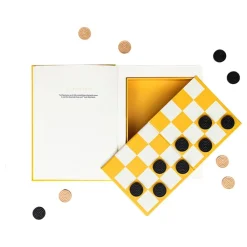 Ohlsson & Lohaven AB Game In A Book Checkers