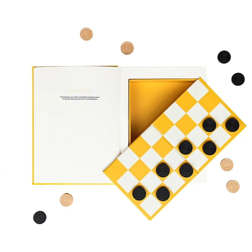 Ohlsson & Lohaven AB Game In A Book Checkers