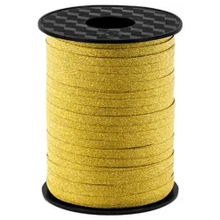 PartyDeco sp. z o.o. Gavebånd Guld - Gaveindpakning|Balloner