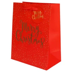 Outlet Hisab/Joker Company AB Gavepose Merry Christmas Rød