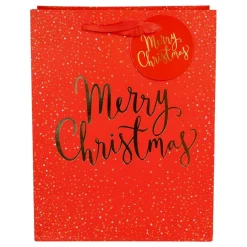 Outlet Hisab/Joker Company AB Gavepose Merry Christmas Rød