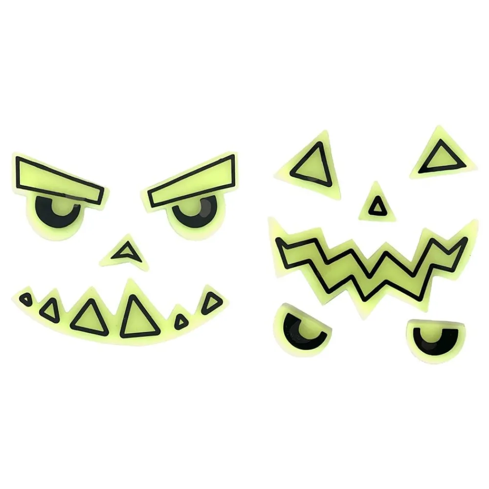 PartyDeco sp. z o.o. Gel Stickers til Græskar Glow in the Dark - Hobby & Fritid