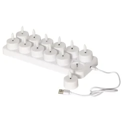 Discount Star Trading AB Genopladelige LED Fyrfadslys
