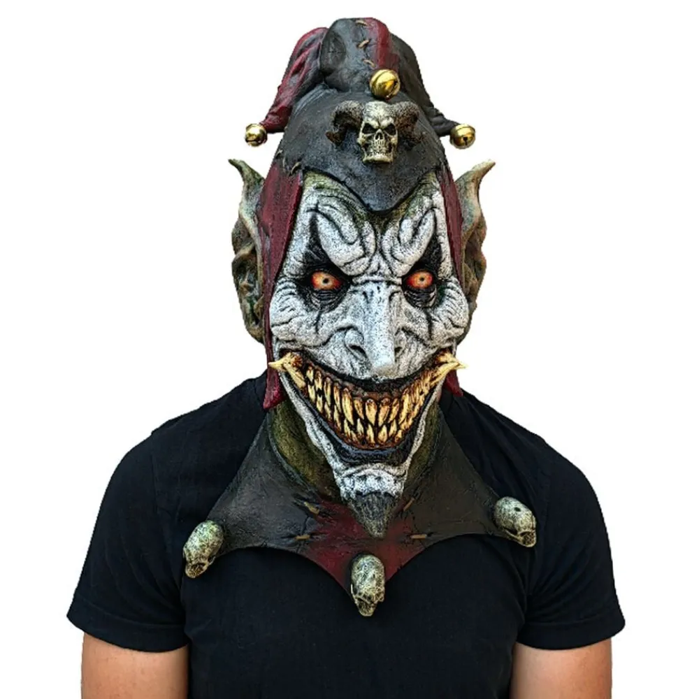 Butterick's AB Ghoulish Latexmaske Joker - Masker