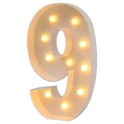 New Partyking AB Gigantiske Tal med LED-Lys