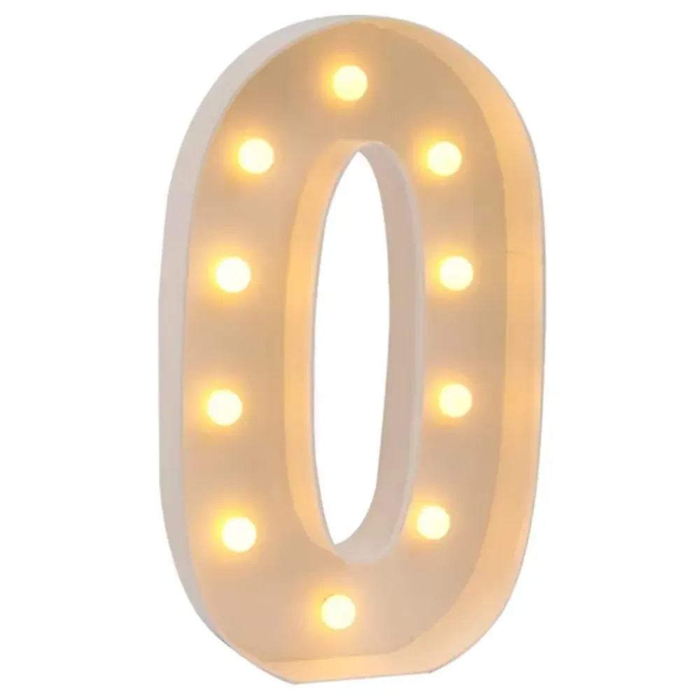 New Partyking AB Gigantiske Tal med LED-Lys