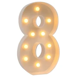 New Partyking AB Gigantiske Tal med LED-Lys