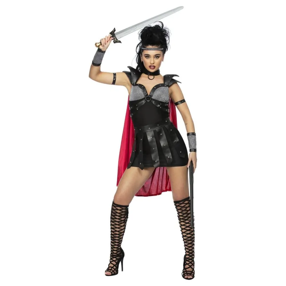 Rubies Netherland B.V. Gladiator Dame Kostume - Udklædningskostumer|Kostumetema