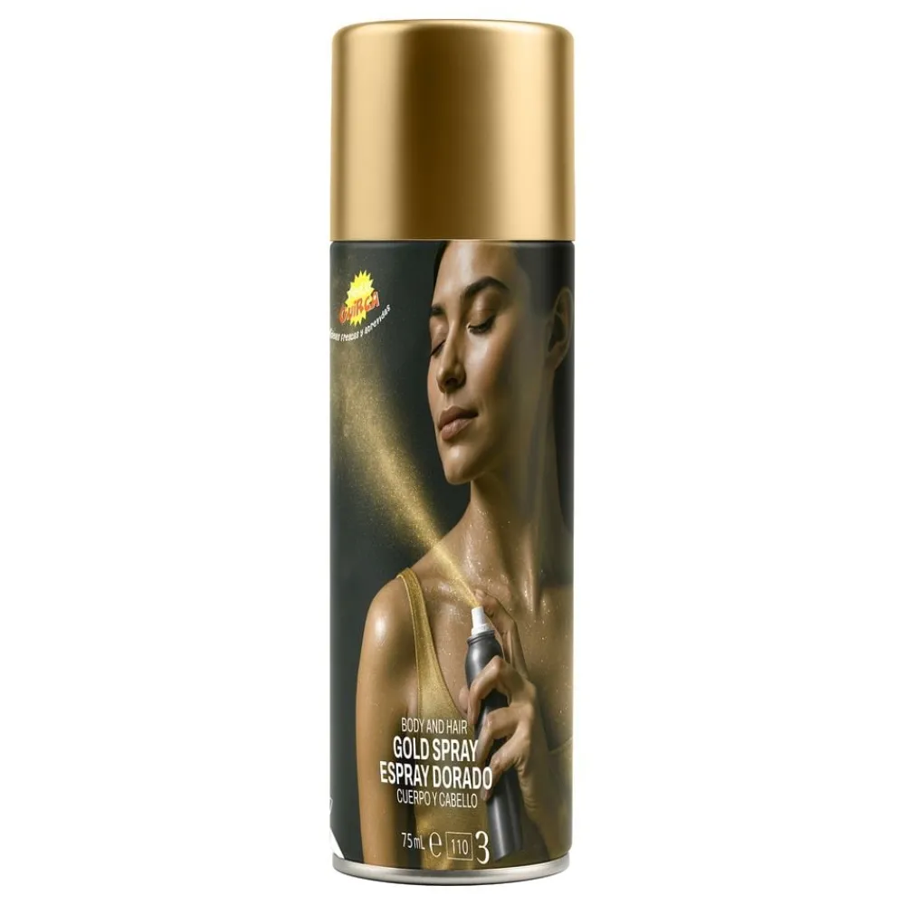 Clearance Fiestas Guirca, S.L Glitter Kroppsfarve Spray