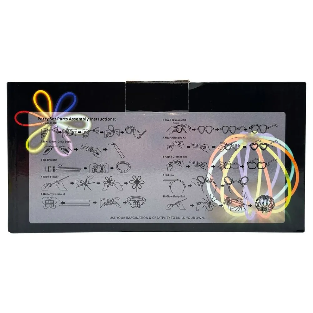Best Partyking AB Glowsticks Mega Party Pack