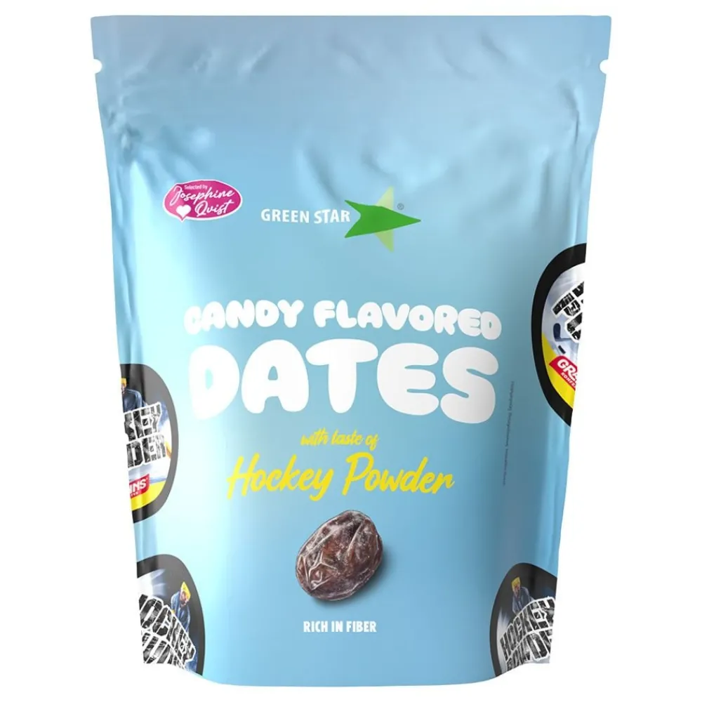 Hot USA Godis AB Green Star Dates Hockey Powder