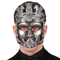 Widmann S.r.l. Græsk Maske Sølv - Kostumetema|Masker