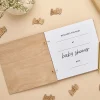 New CG Global Products Ltd Gæstebog i Træ Hello Little One