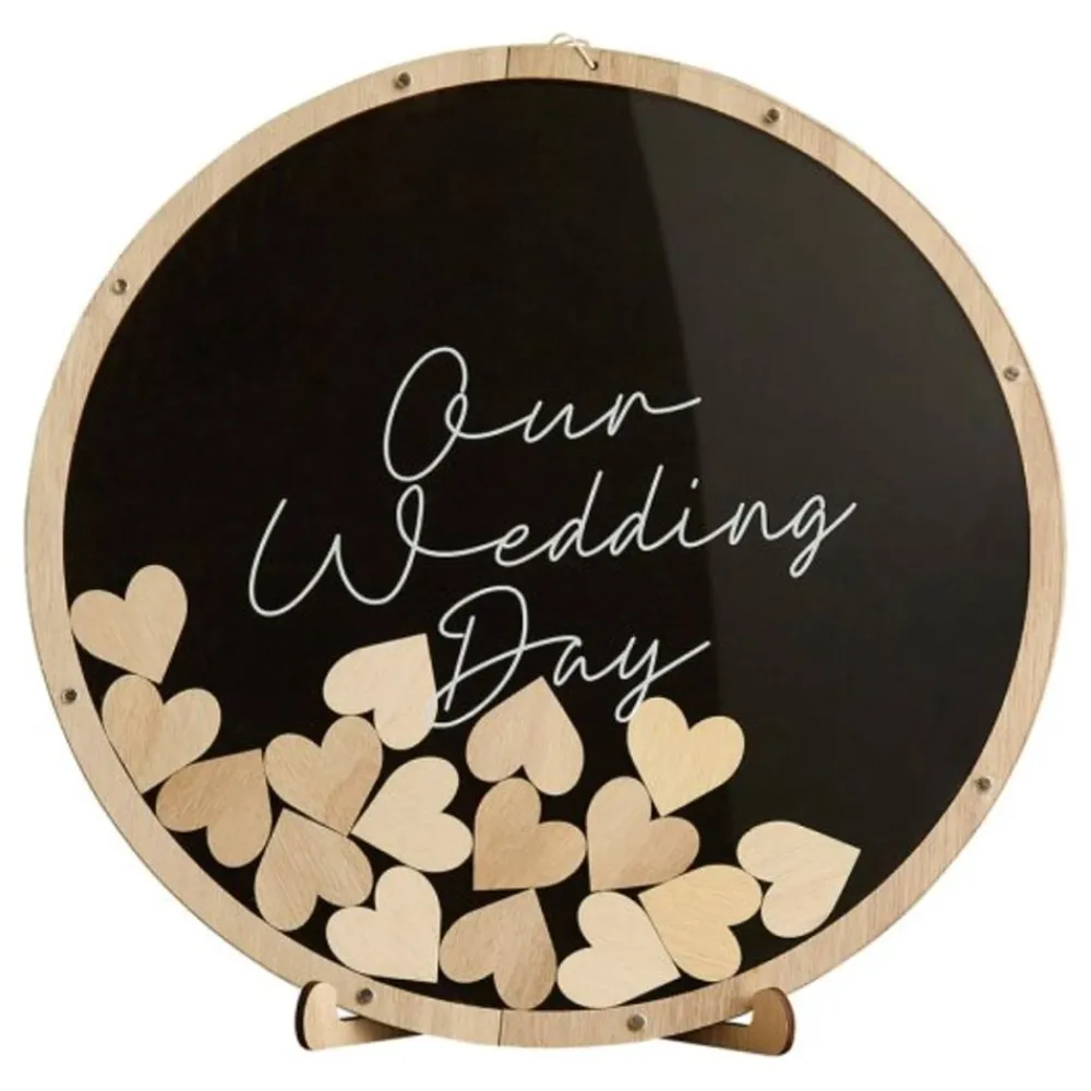 CG Global Products Ltd Gæstebog Our Wedding Day i Træ - Bøger