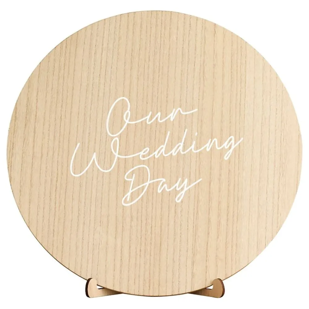 CG Global Products Ltd Gæstebog Our Wedding Day i træ-kit - Bøger