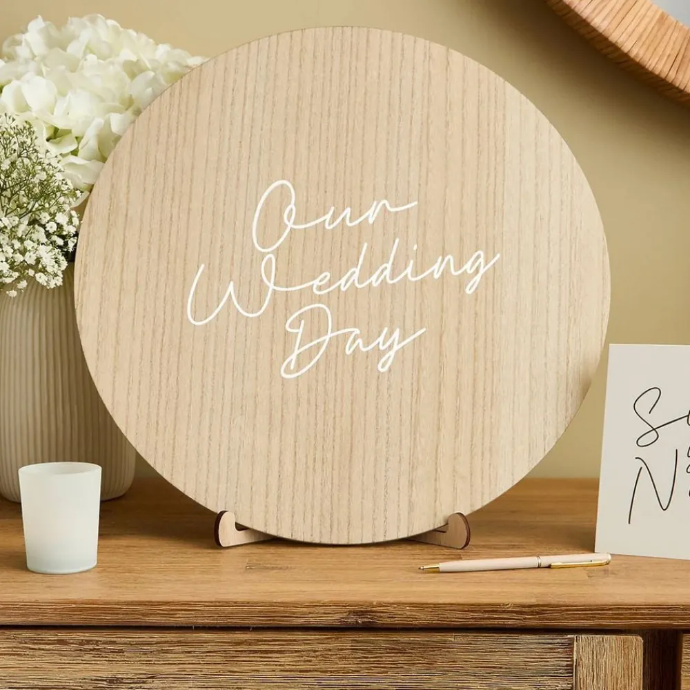 CG Global Products Ltd Gæstebog Our Wedding Day i træ-kit - Bøger