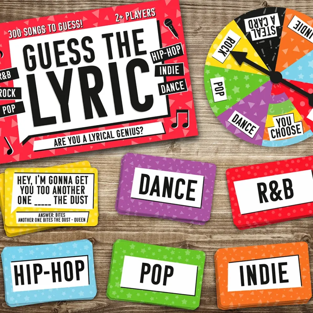 Sale Ohlsson & Lohaven AB Guess The Lyric Selskabsspil