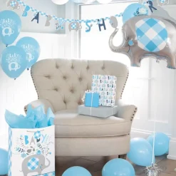 Unique UK Inc t/as Unique Party Guirlande Baby Shower Blå - Oppyntning