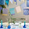 Discount Talking Tables Ltd Guirlande Blå Mosaik