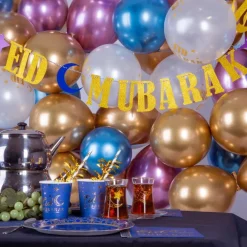 Online Hisab/Joker Company AB Guirlande Eid Mubarak Guld Glitter