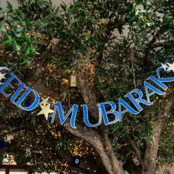 Talking Tables Ltd Guirlande Eid Mubarak Navy - Oppyntning