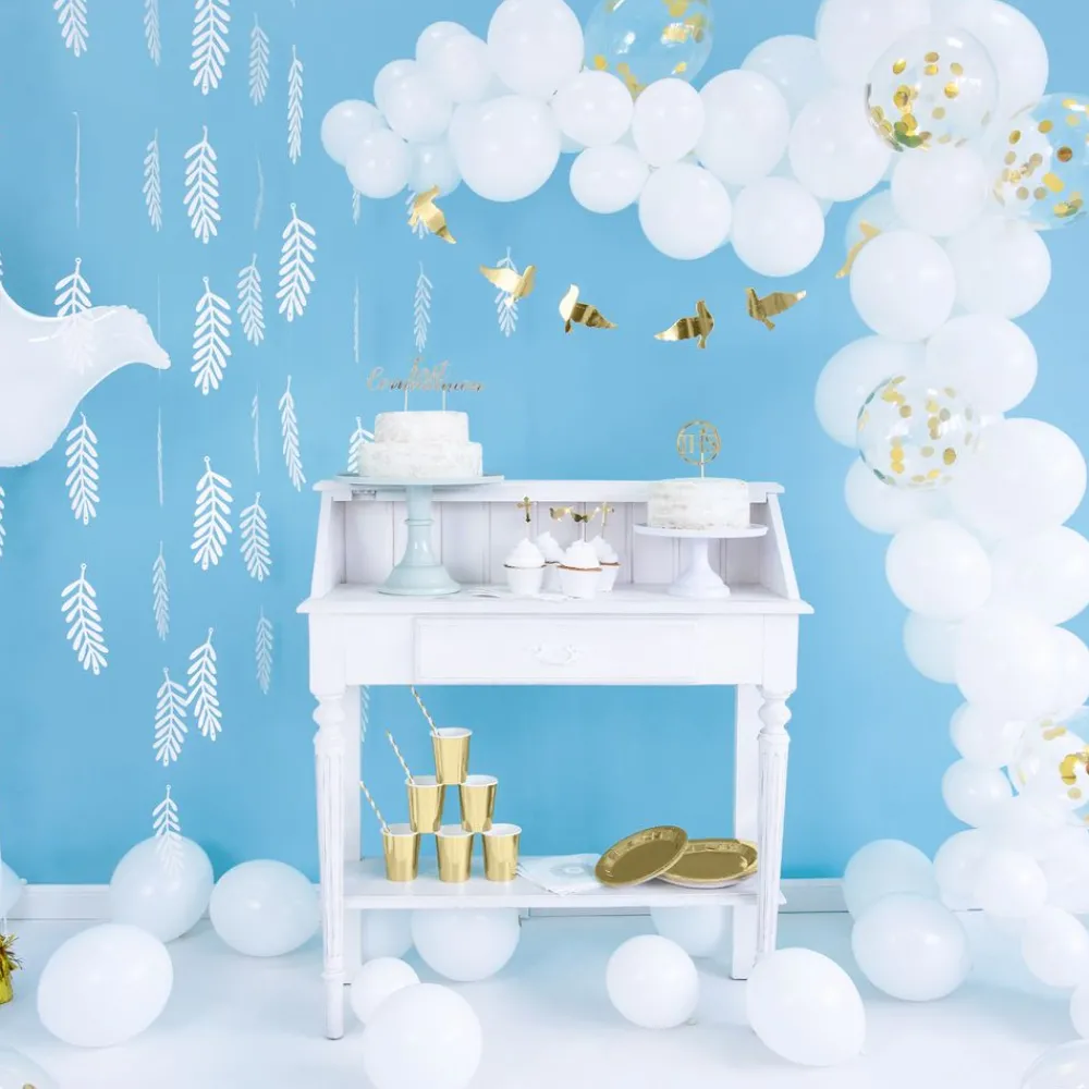 Sale PartyDeco sp. z o.o. Guirlande Grene Hvid