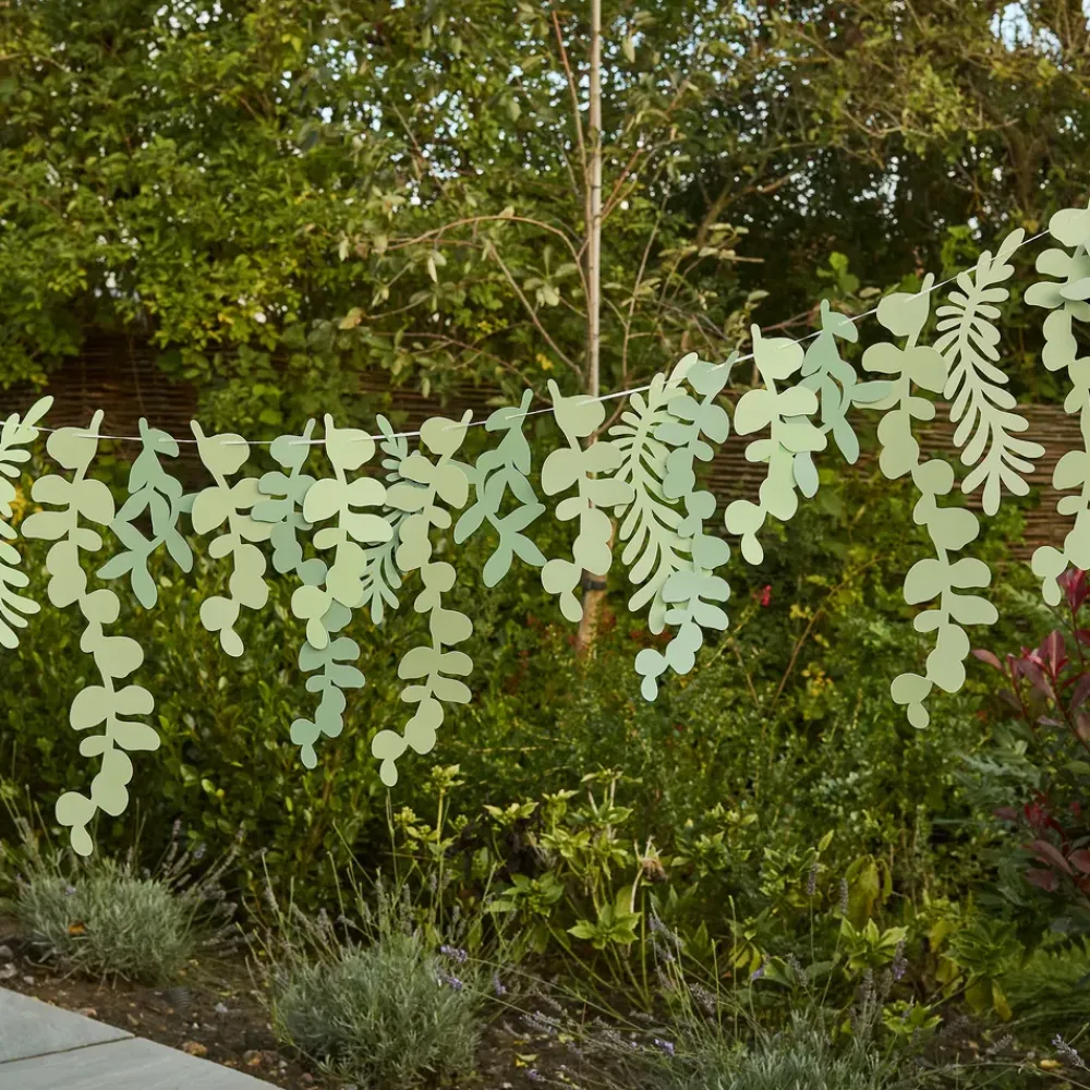CG Global Products Ltd Guirlande Grønne Blade Botanic - Oppyntning