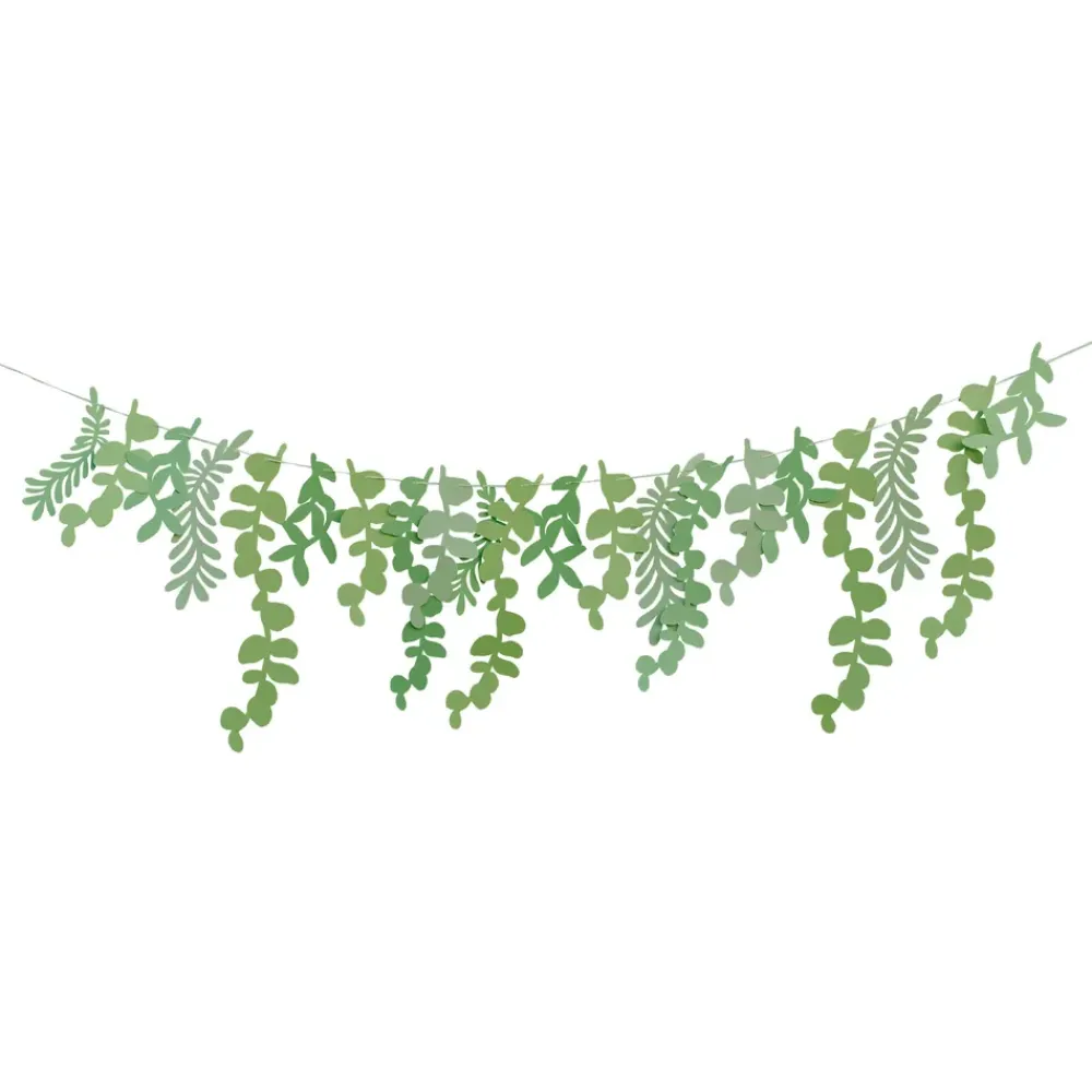 CG Global Products Ltd Guirlande Grønne Blade Botanic - Oppyntning