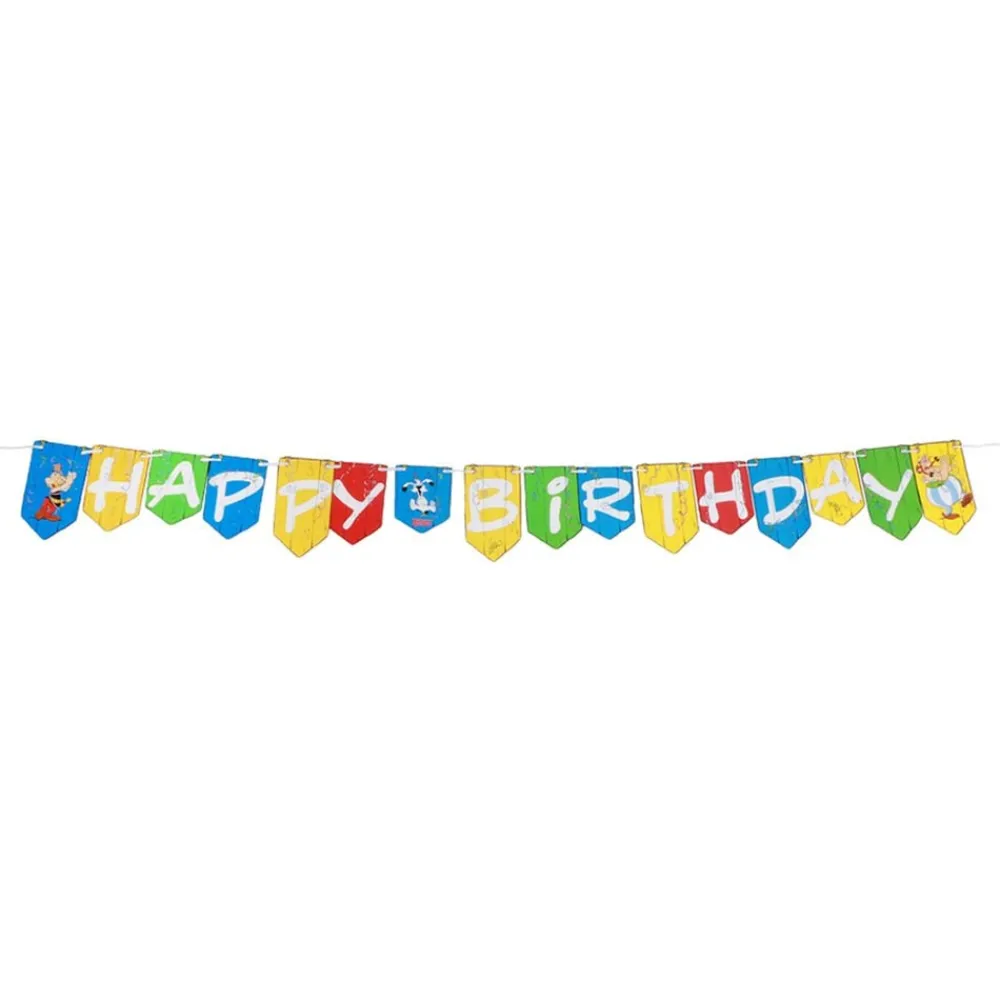 Clearance CHAKS Guirlande Happy Birthday Asterix