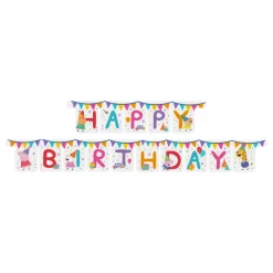 Santex Guirlande Happy Birthday Gurli Gris™ Peppa’s Party
