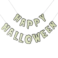 CG Global Products Ltd Guirlande Happy Halloween Glow In The Dark - Oppyntning