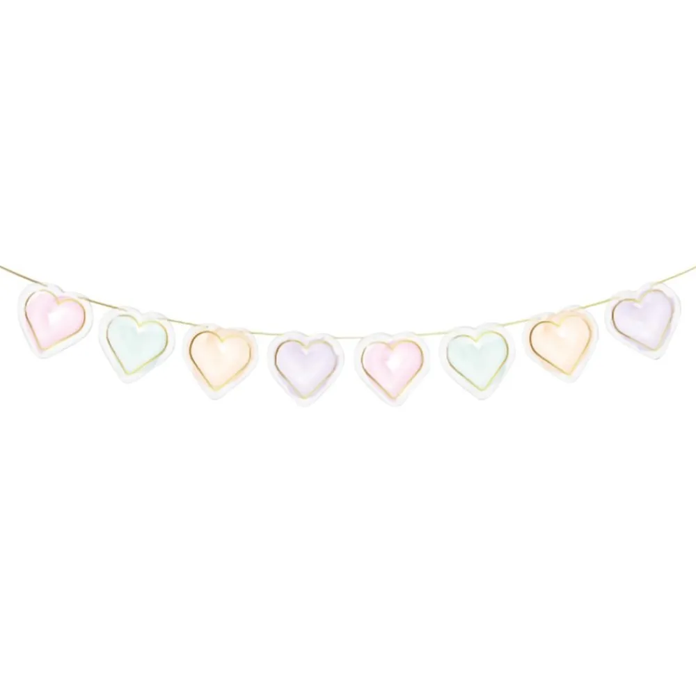 Outlet Globos Europe B.V. Guirlande Hjerter Watercolor