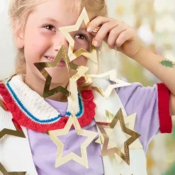 Hot PartyDeco sp. z o.o. Guirlande med Stjerner Guld