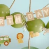 PartyDeco sp. z o.o. Guirlander Happy Birthday Safari Party - Oppyntning
