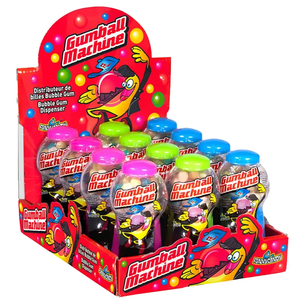 ERT Godis AB Gumball Machine Mini Tyggegummi - Slik