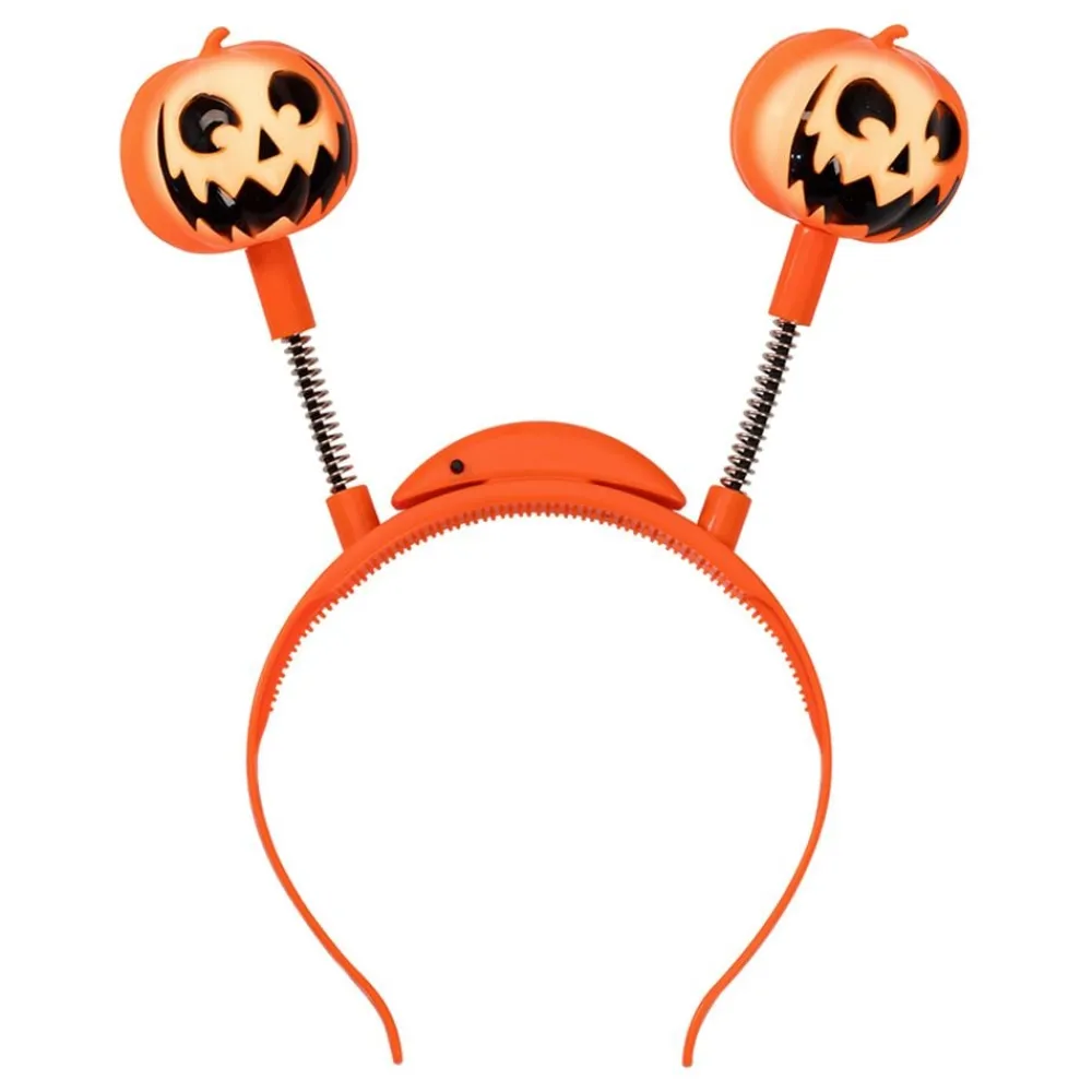 Outlet Hisab/Joker Company AB Halloween Hårbøjle med Græskar LED