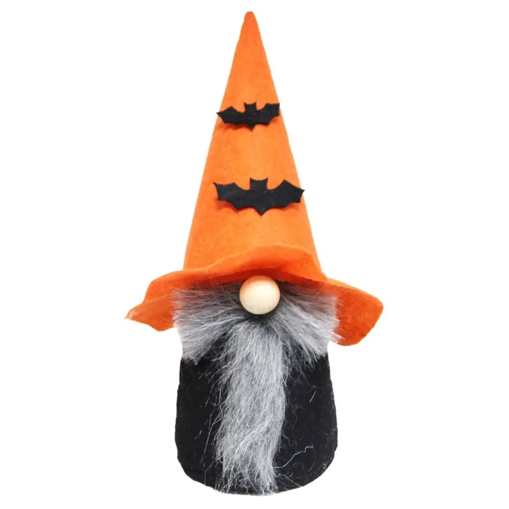 Best AB Alrik Hedlund Halloweennisse stående med flagermus