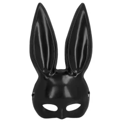 Boland Party Partners B.V. Halvmaske Kanin Sort - Kostumetema|Masker
