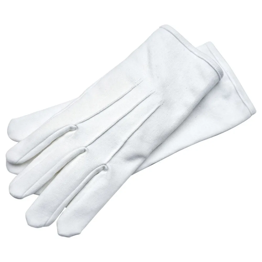 Online Thetru B.V. Handsker Hvide Ribbede Deluxe