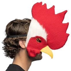 Boland Party Partners B.V. Hane Halvmaske - Kostumetema|Masker