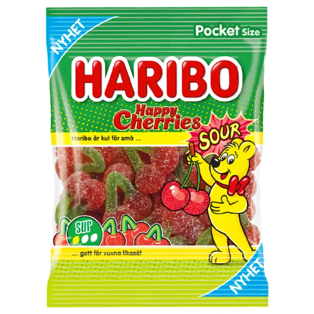 Online ERT Godis AB Haribo Happy Cherries Sour