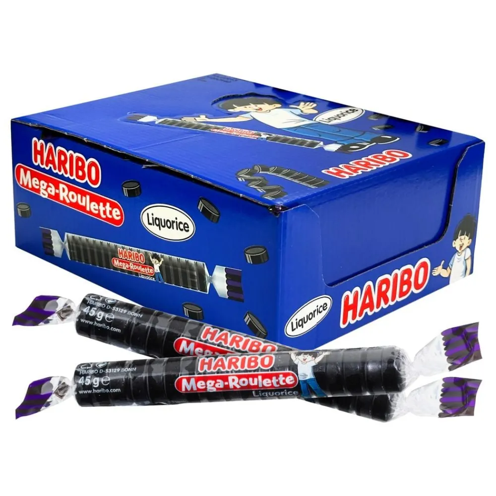 New ERT Godis AB Haribo Mega Roulette Lakrids Økonomipakke