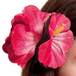 Rubies Netherland B.V. Hawaiian Lyserød Hårklemme - Tilbehør|Kostumetema