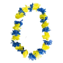 Butterick's AB Hawaiikrans Blå/Gul - Tilbehør