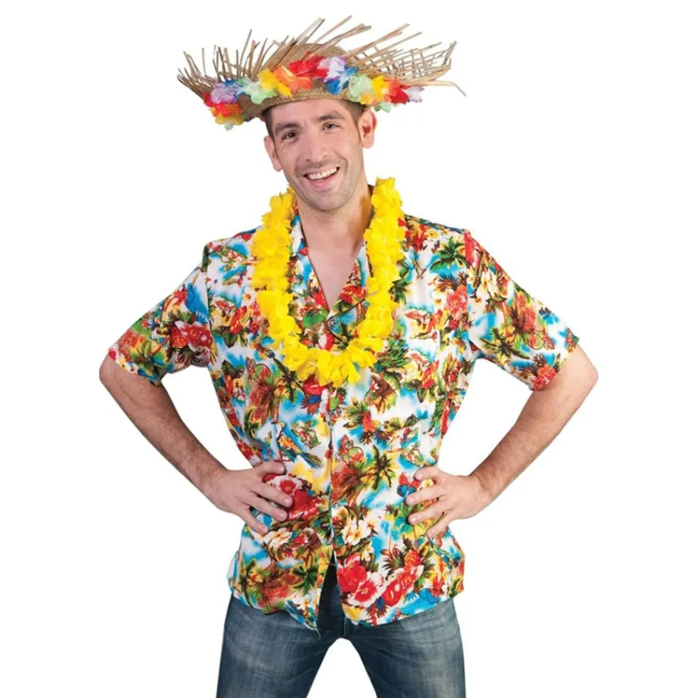 ESPA NV Hawaiiskjorte Paradise - Tøj|Udklædningskostumer